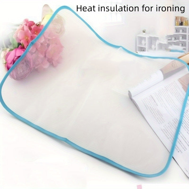 Ironing Mat with Heat-Resistant Mesh Pad for Clothing Protection Durable Non-Electric