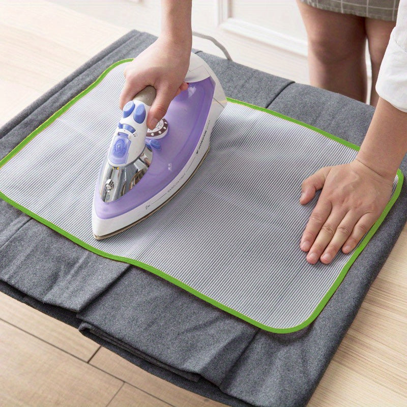 Ironing Mat with Heat-Resistant Mesh Pad for Clothing Protection Durable Non-Electric