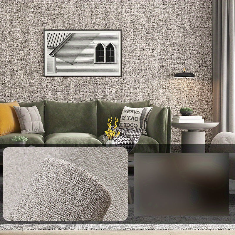 Self-Adhesive Textured Wallpaper 3D Wall Stickers 5M Cement Room Decor