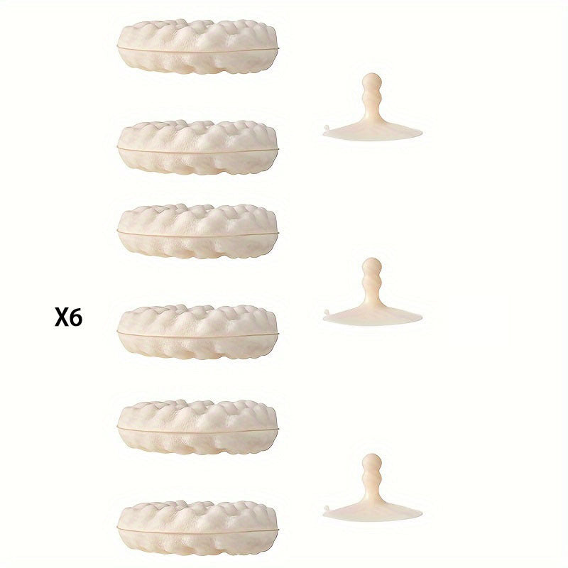 Scratch-Free Kitchen Sponge Brush with Honeycomb Design for Dishwashing and Cleaning