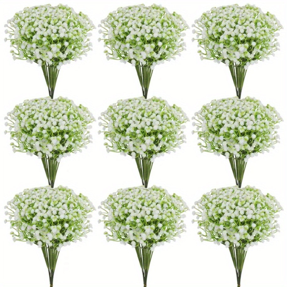 Artificial Baby's Breath Flowers Set of 30 for Weddings, Holidays, and Events