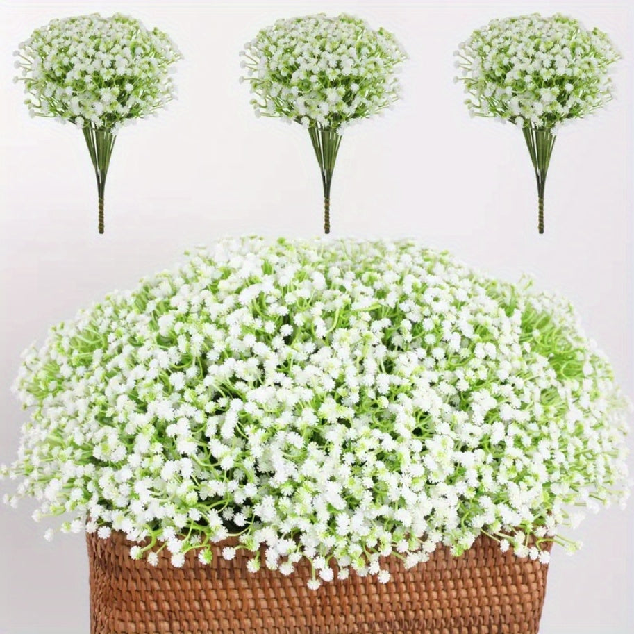 Artificial Baby's Breath Flowers Set of 30 for Weddings, Holidays, and Events