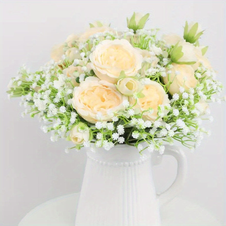 Artificial Baby's Breath Flowers Set of 30 for Weddings, Holidays, and Events