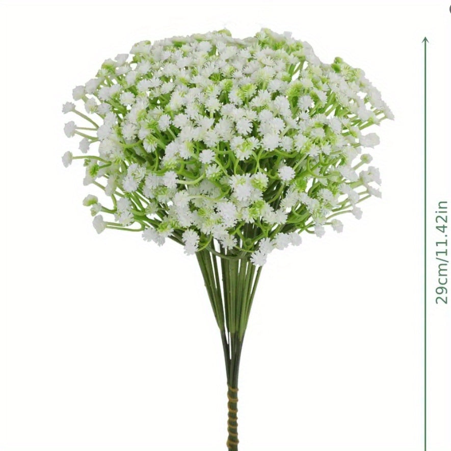 Artificial Baby's Breath Flowers Set of 30 for Weddings, Holidays, and Events