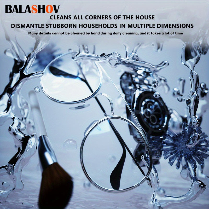 Electric Makeup Brush Cleaner High Frequency Vibration for Brushes and Small Items