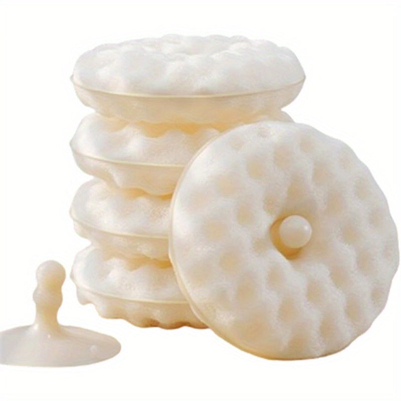 Cepillo de esponja de cocina sin rayas con diseño de panal para lavar y limpiar