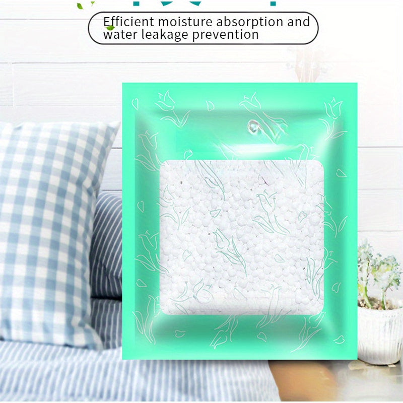 Set of 10 Moisture Absorber Bags for Wardrobes and Storage Preventing Mold and Dampness
