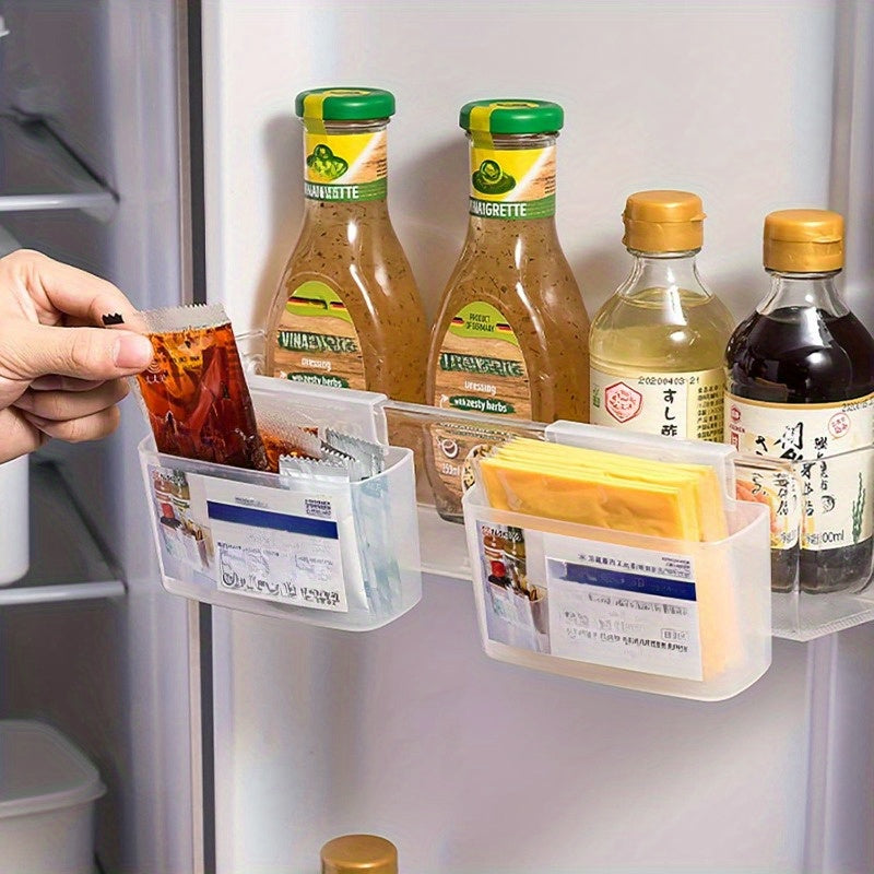 Refrigerator Hanging Cheese Slice Organizer for 1.02cm Door Thick Storage