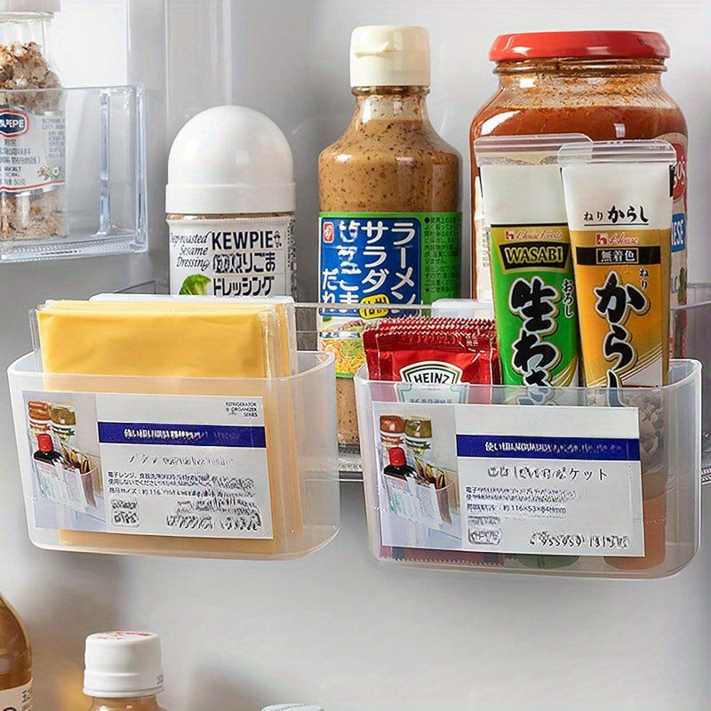 Refrigerator Hanging Cheese Slice Organizer for 1.02cm Door Thick Storage