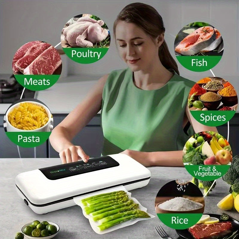 Heavy-Duty BPA-Free Vacuum Sealer Bags 1 Roll Puncture-Resistant Food Preservation