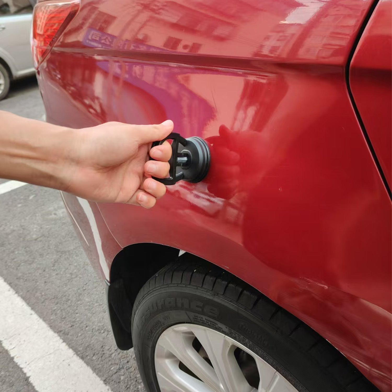 Car Dent Puller Kit Suction Cup Paintless Dent Repair Tool