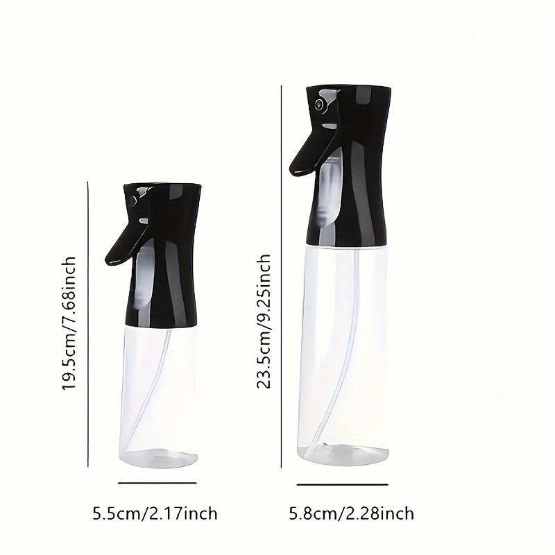 Botella de spray de aceite de plástico de 1 paquete, difusor portátil, libre de BPA, para cocinar y asar a la parrilla