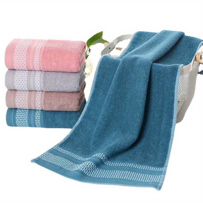 Cotton Bath Towels Quick-Dry Absorbent Space-Theme Design for Bathroom Travel Gym Spa