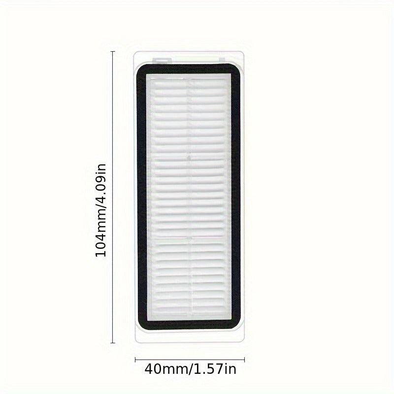Высококачественные моющиеся HEPA-фильтры (5 штук) - разработаны для робот-пылесосов Xiaomi Dreami X20 Pro и X20 Pro Plus - эффективно удаляют пыль и аллергены