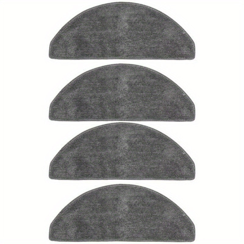 Xiaomi E10, E12 va B112 robot tozalovchi uchun mos keladigan to'rt dona mop mato zaxira qismi.