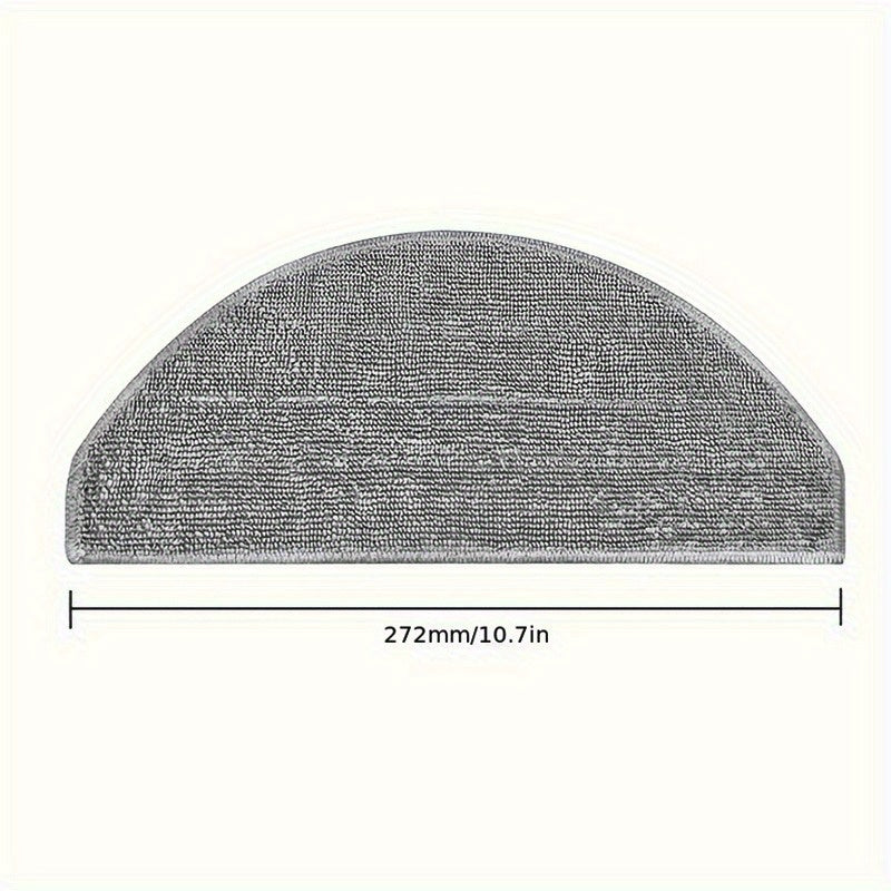 Xiaomi E10, E12 va B112 robot tozalovchi uchun mos keladigan to'rt dona mop mato zaxira qismi.