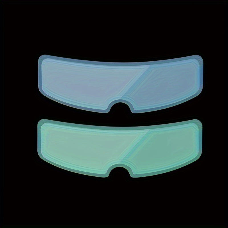 Adult Motorcycle Helmet Anti-Fog Rainproof Film 2pcs Durable Nano-Coating