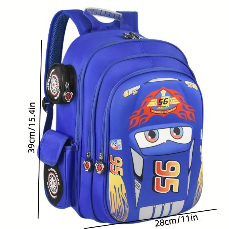 Yorug'lik Makvyn O'quvchisi uchun Ruxsat - Sayohat, Kundalik Foydalanish va Maktab Ta'minoti uchun Mustahkam, Suvga Qarshi Maktab Sumkasi - Tug'ilgan kunlar, Rojdestvo, Halloween va Yangi Yil uchun Ajoyib Sovg'a - Qizil, Ko'k yoki Aralash Ranglarda Mavjud