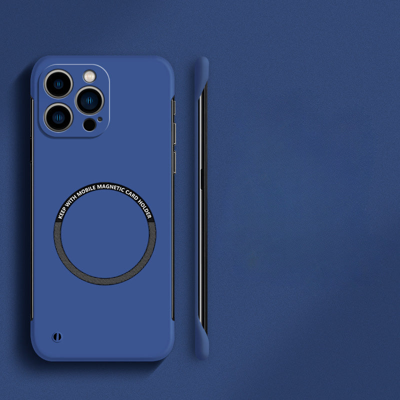 Borderless Magnetic Phone Case for Apple iPhone 11-16 TPU Slim Cover