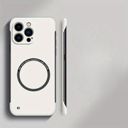 Borderless Magnetic Phone Case for Apple iPhone 11-16 TPU Slim Cover