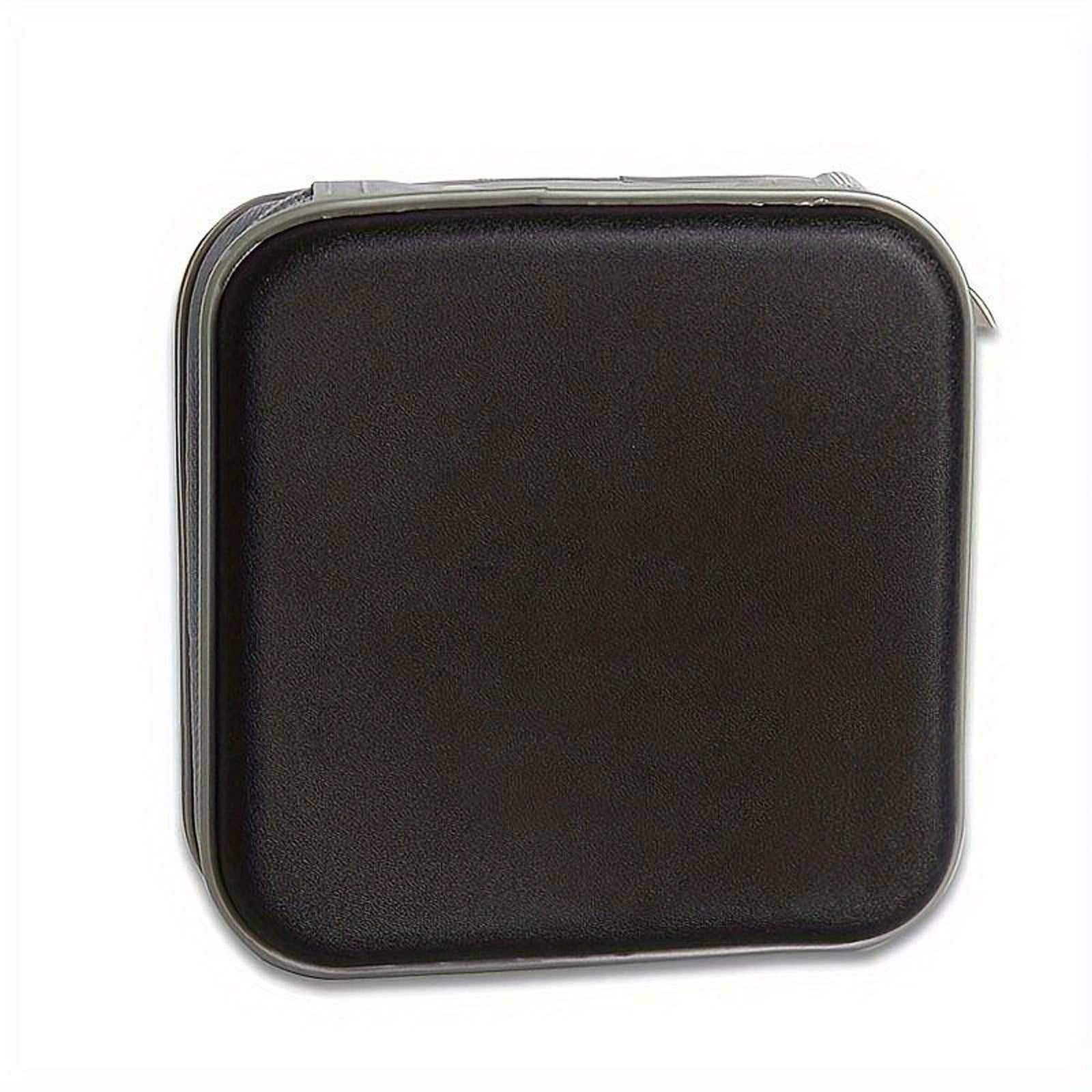 White Vintage Style Plastic CD Case Organizer 40pcs Lightweight Edge Paint