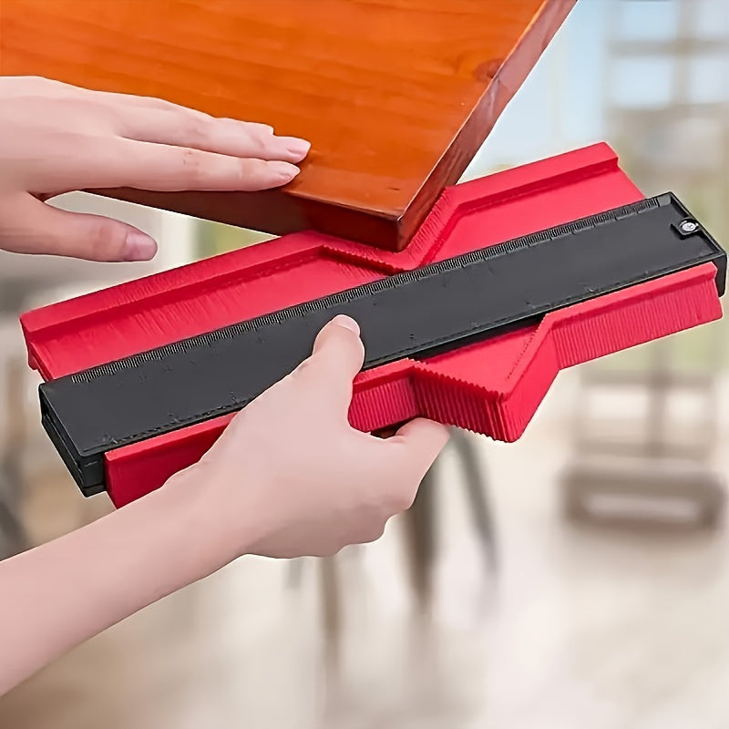 Adjustable Profilometer Tool with Retractable Plastic Scriber for Precise Shape Measurement