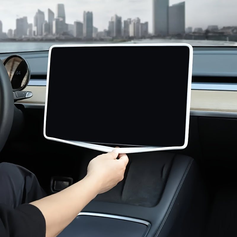 Silicone Screen Protector for Car Touch Screen Impact-Resistant Cover