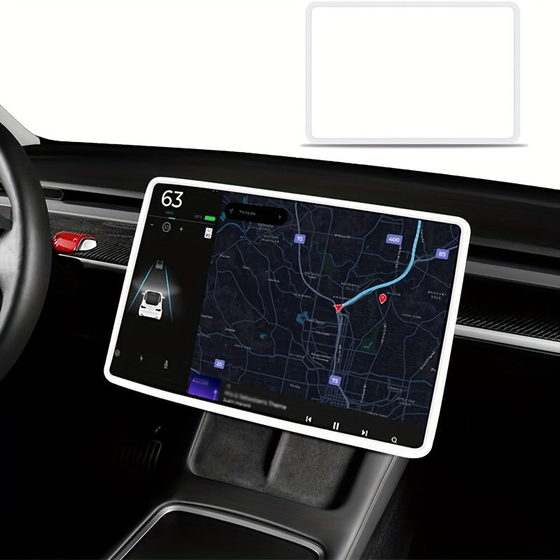 Silicone Screen Protector for Car Touch Screen Impact-Resistant Cover