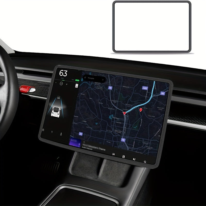 Silicone Screen Protector for Car Touch Screen Impact-Resistant Cover