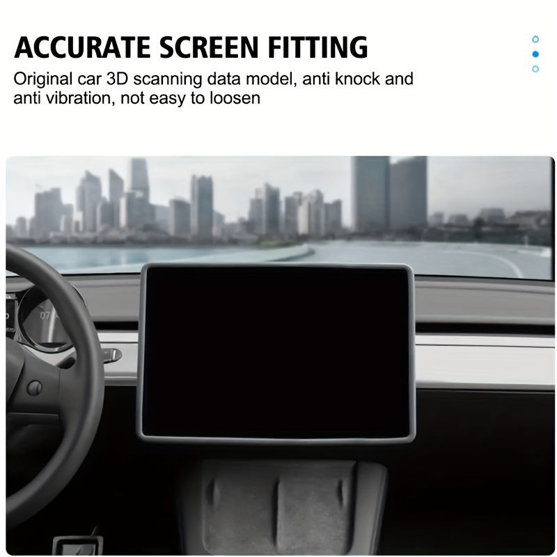 Silicone Screen Protector for Car Touch Screen Impact-Resistant Cover