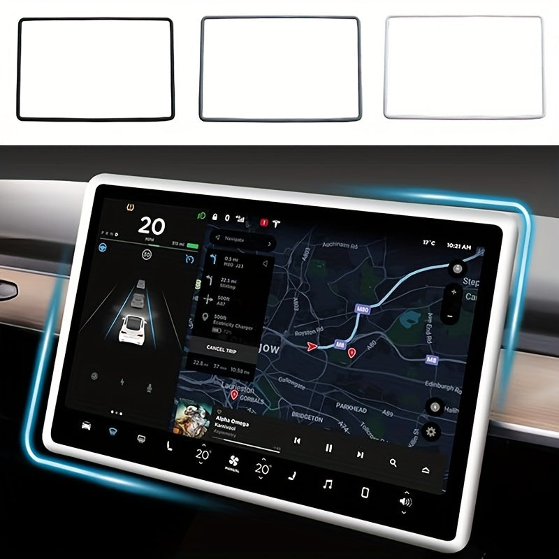 Silicone Screen Protector for Car Touch Screen Impact-Resistant Cover