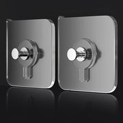 Self-Adhesive Picture Hangers Set for Photos Posters Wall Decor No Drilling Strong Adhesive Hooks