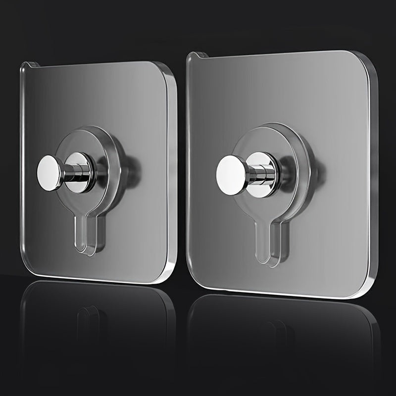 Self-Adhesive Picture Hangers Set for Photos Posters Wall Decor No Drilling Strong Adhesive Hooks