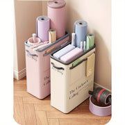 Складной спортивный багажник для хранения ковриков для йоги и фитнес-снаряжения, прямоугольный, не водонепроницаемый