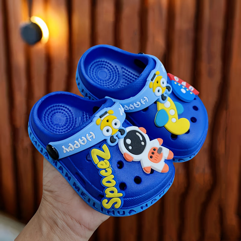 Zapatillas tipo clog transpirables de EVA para niños, ideales para verano, uso en interiores y exteriores, piscina y playa
