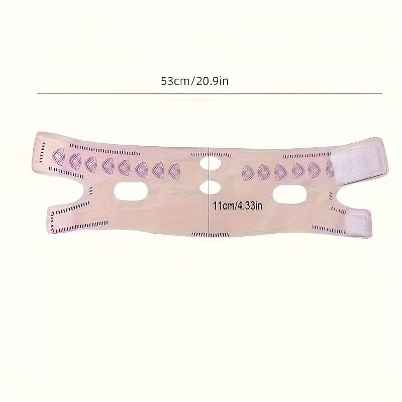 Facial Shaping Band for Chin Lift and Snoring Reduction Breathable Face Lift Strap