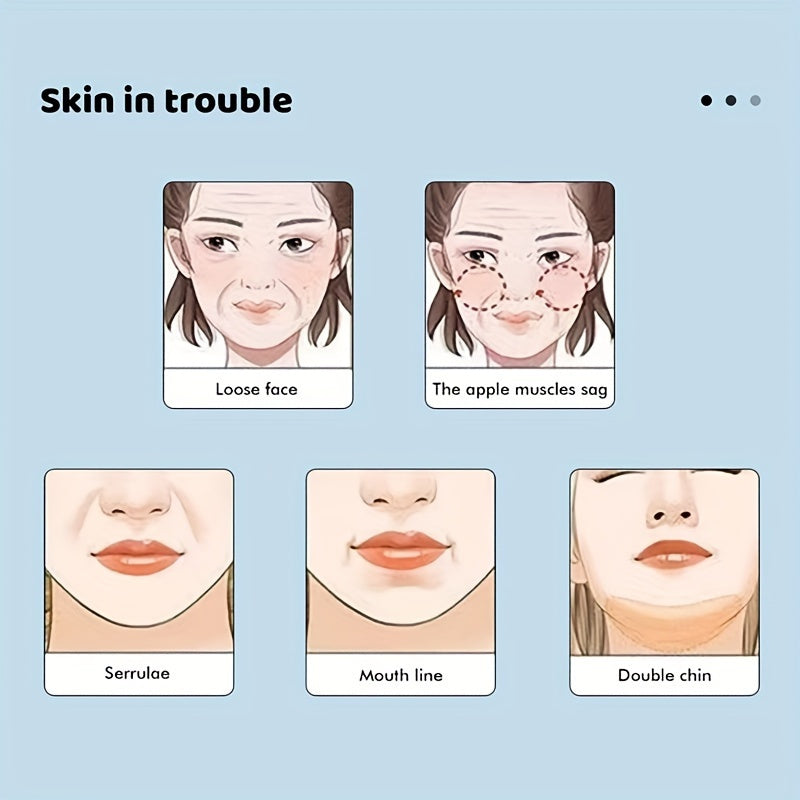 Facial Shaping Band for Chin Lift and Snoring Reduction Breathable Face Lift Strap