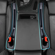 Pack de 2 rellenadores de huecos para asientos de coche con soporte para teléfono, organizador duradero de EVA