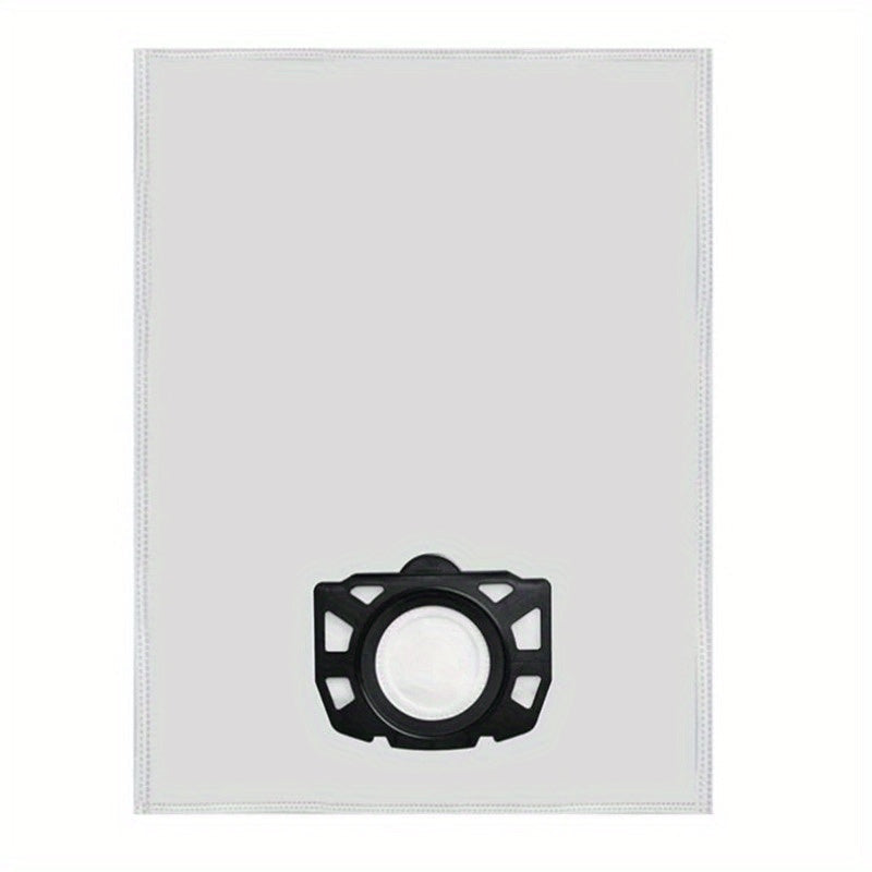 Karcher modellari 2.863-314.0, KFI 357, KA 40, WD2 Plus, WD3 va SE4002 bilan mos keladigan beshta chang sumkasi. Ushbu plastik mato pol ulanish qismlari sizning changyutgichingizni samarali ishlashini ta'minlash uchun mo'ljallangan.