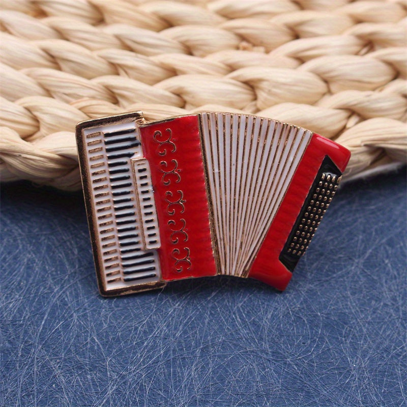 Enamel Accordion Brooch Irregular Shape Fashion Accessory for Clothing Bags Hats
