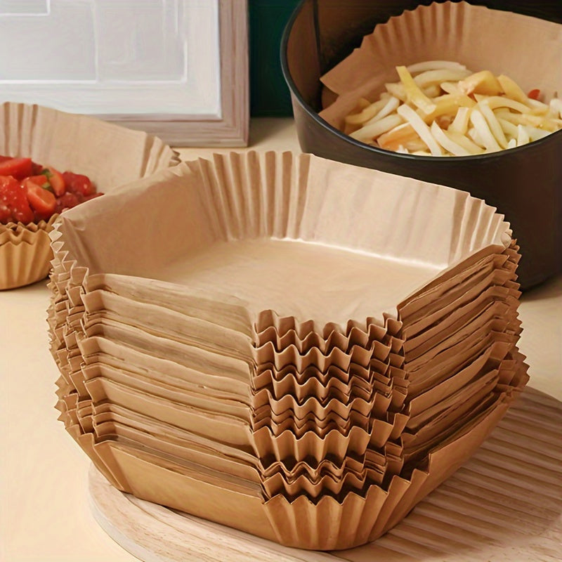 Non-Stick Parchment Paper Liners for Baking Roasting and Air Fryer 100 Sheets