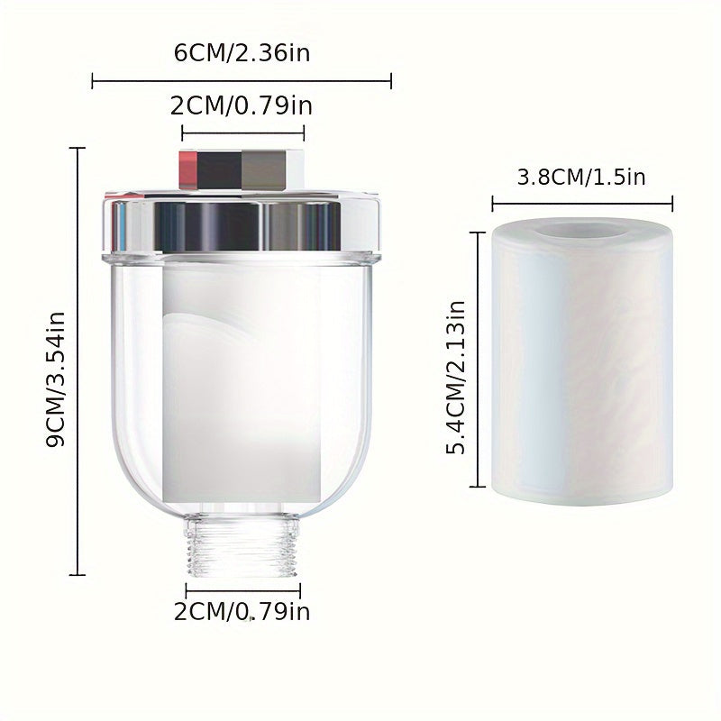 Dush va kranlaringizni oson o'rnatiladigan xlorisiz suv filtri bilan yangilang. Sog'lom teri, yumshoq sochlar va tozalangan suvning foydalarini his eting.