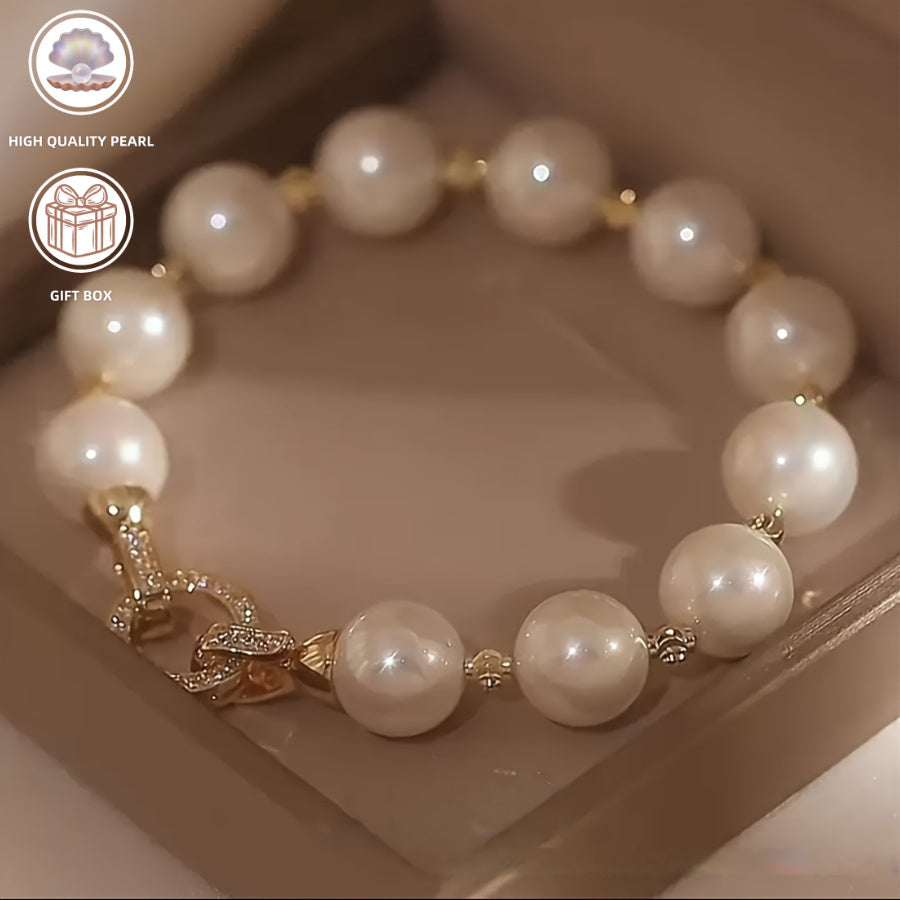 Vintage-Inspired Pearl Bracelet for Weddings and Special Occasions