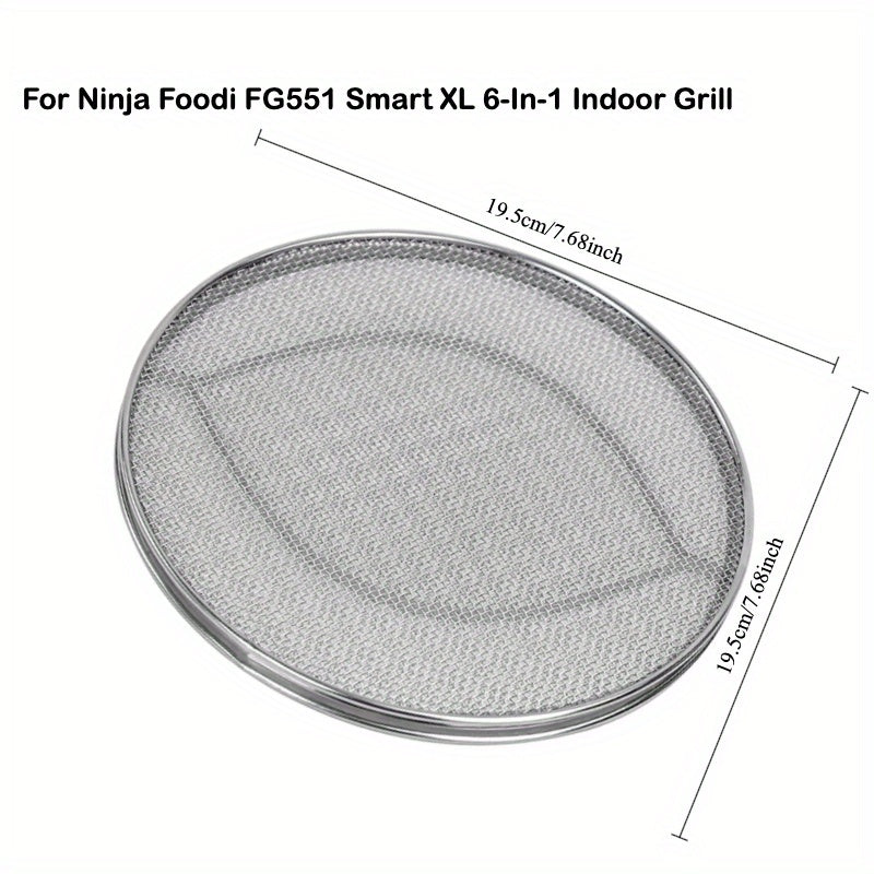 Stainless Steel Mesh Cover for Indoor Grill Splatter Protector Compatible with FG551 IG651 IG601 AG301