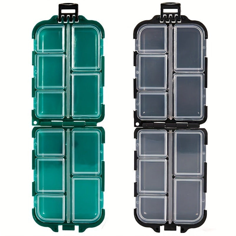 Waterproof Pill Organizer Box Large Capacity Travel Moisture-Proof Capsule Case
