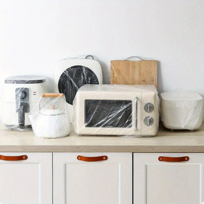 Disposable Appliance Dust Covers Pack of 50 or 100 Food-Safe Scratch-Proof Oven and Small Device Covers