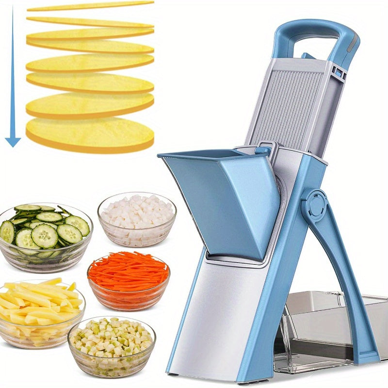 Kitchen Slicer Durable ABS Material Vegetable Fruit Potato Cutter Easy to Use