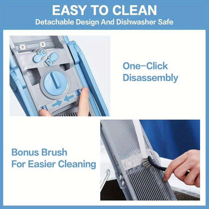 Kitchen Slicer Durable ABS Material Vegetable Fruit Potato Cutter Easy to Use