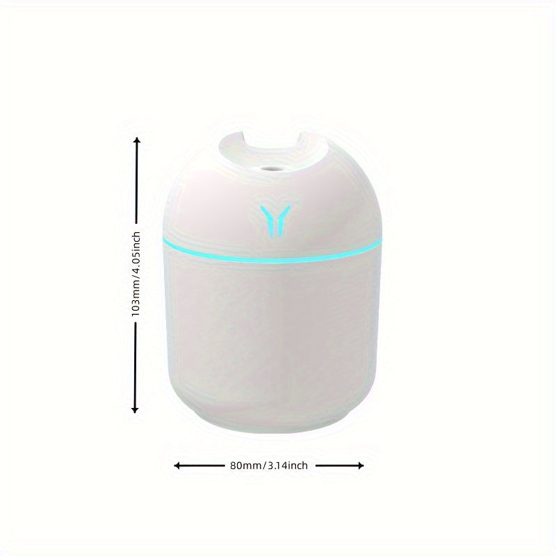 USB-Powered Aroma Diffuser Humidifier for Home Office Bedroom Quiet Mist