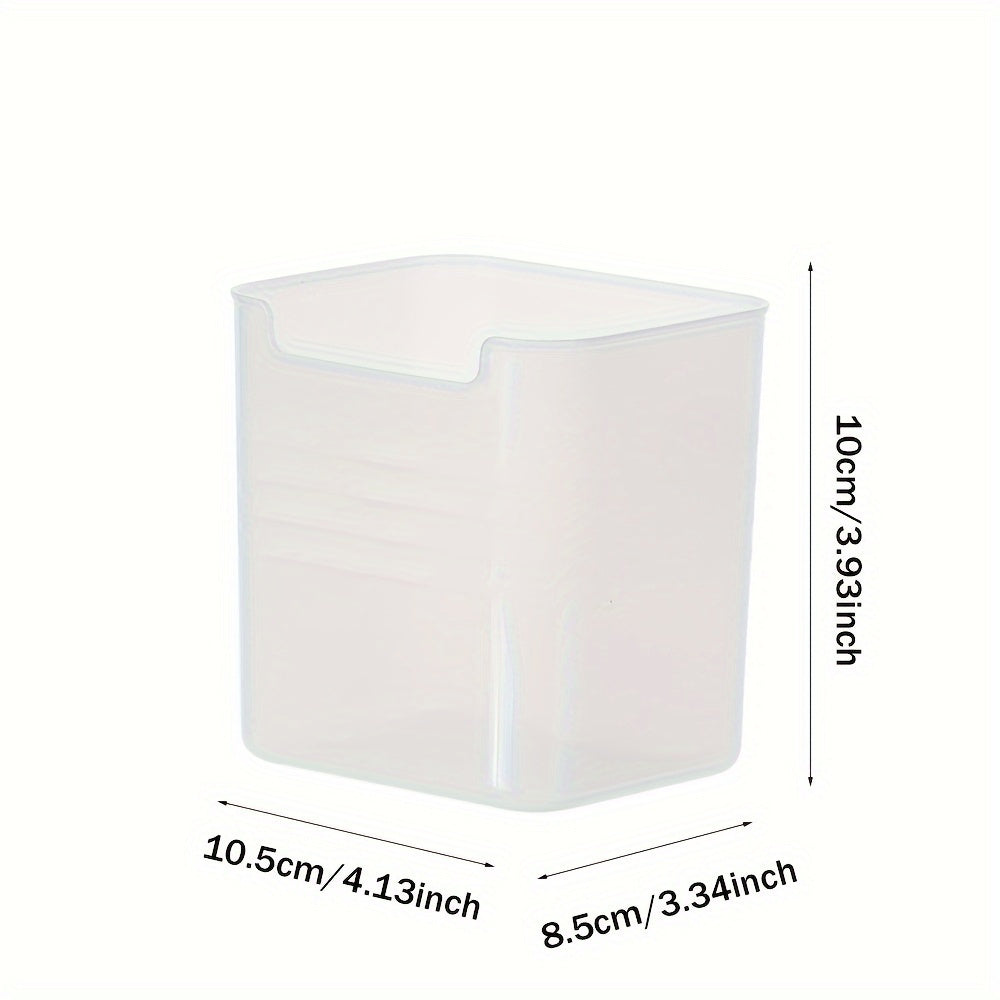 10pcs Refrigerator Storage Box Set with Adjustable Compartments for Fruits and Vegetables